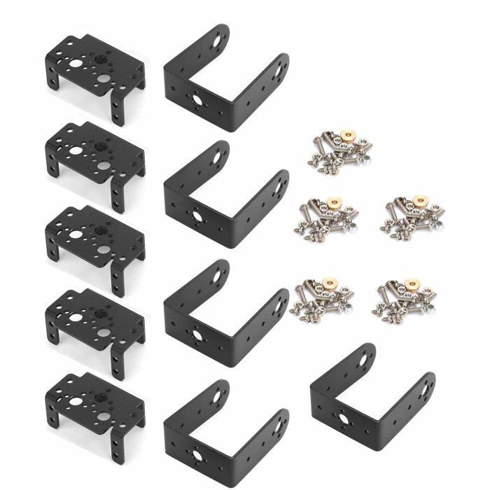 Dollatek 5Pcs Multifonction En Alliage D'aluminium Servo SupporMultifunction