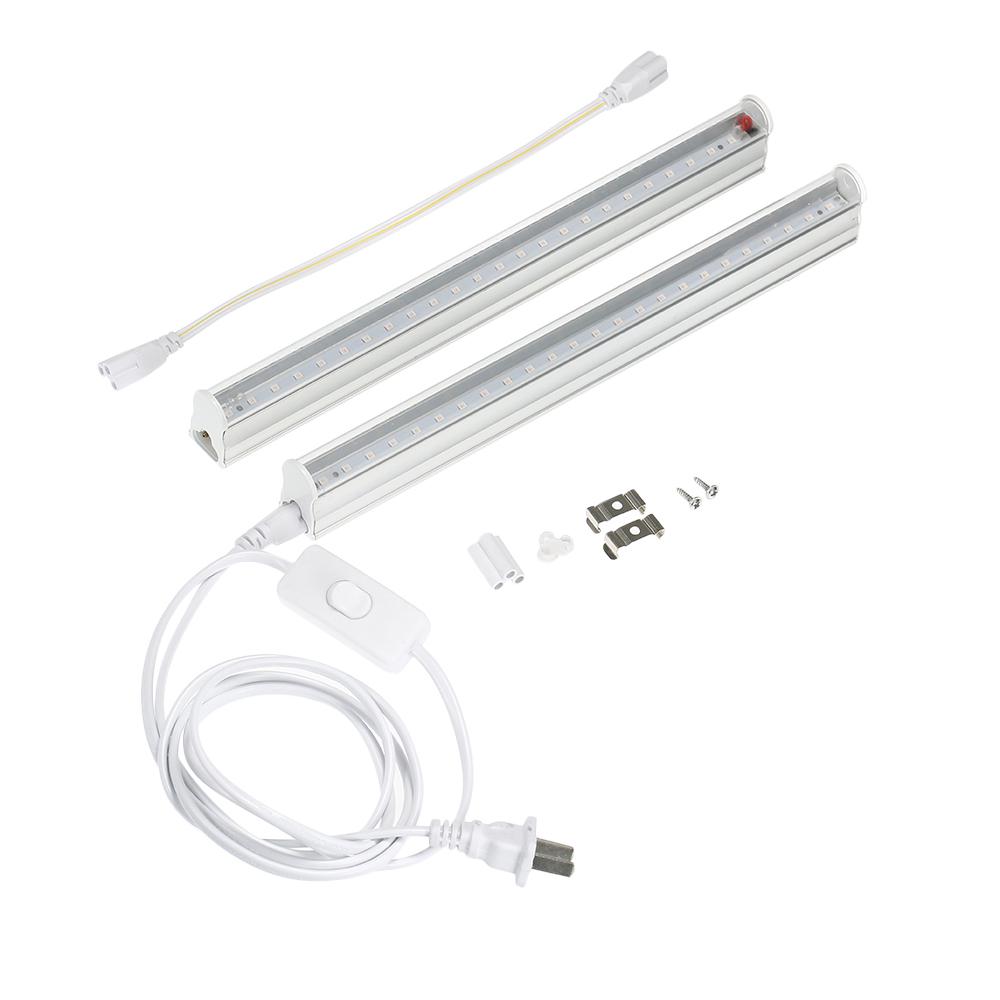 2-Pack LED Grow Light Strips 5W T5 Tube LED for Plants High Output Grow Lights for Greenhouse Plant