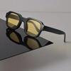 Vintage Rectangle Sunglasses Women Men Casual Fashion Glasses Luxurious Brand Designer Female