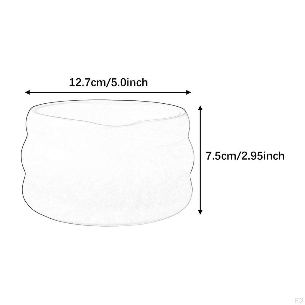 Ceramic Bowl for Matcha Mixing Traditional Utensil Kitchen Use