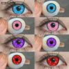 Halloween Contact Lenses Cosplay Series Red Blue Lens 1 Pair Colored Beauty Pupils Annual Contacts