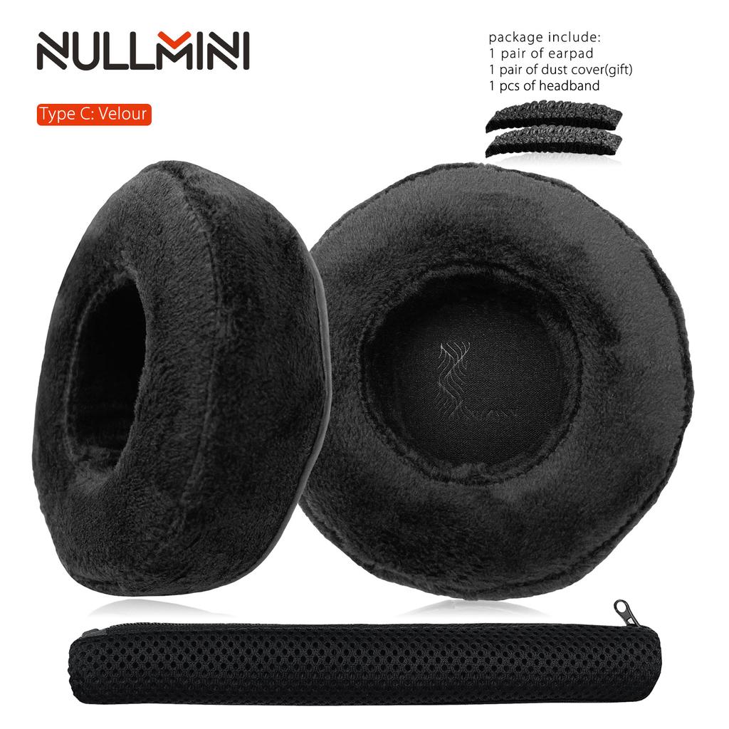 NullMini Replacement Earpads for Bluedio T5 T4 T4S Headphones Ear Cushion Earmuffs Cooling Gel Sleeve Headband