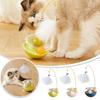 Pet Tumbler Feather Teasing Cat Stick Cat Carousel Cat Mint Detachable Cat Toy