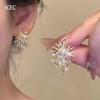 Exquisite Zircon Firework Earrings - Versatile High-End Starry Sky Design