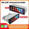 6.86'' 1Din Wired Wireless Carplay Android Auto MP5 Car Radio Multimedia Player BT FM Mirror Link Car Audio Stereo