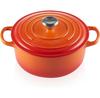 Cast Iron Roaster Le Creuset Signature Round 20 Cm Oven Red 2.4 L (21177200902430)