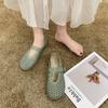 Fashion Cute Women's Summer Footwear Kawaii Round Toe Flat Flats Shoes for Woman 2024 Moccasins E Stylish Quick Delivery Spring Popular