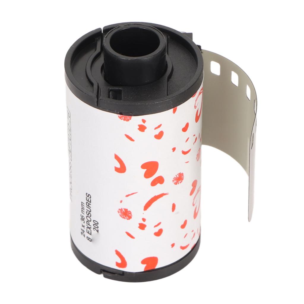 8 Sheet 35mm Black and White Film ISO 200 High Definition Wide Exposure Latitude Camera Film for