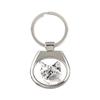 Ragdoll - Keychain with a Cat, Keychain with a Print, Personalized Pendant from the Brand