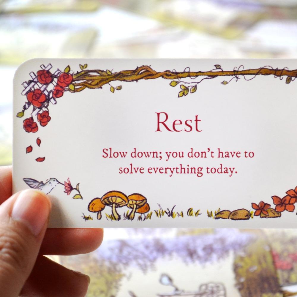 Secret Garden 40 Charming Cards 10.5*6cm Contains Small Signs and Encouragement Imbued with Magic From The Garden