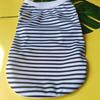 Dog Clothes New Striped Vest Spring Summer Autumn New Cat Small Medium and Large Dog Teddy