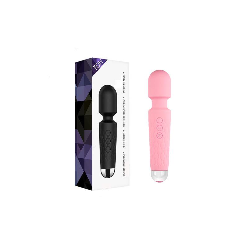 Knight Multifrequency Vibrator: Strong AV Wand for Clitoral Teasing and Massage Stick Sex Toy for Women