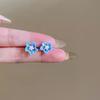 1Pair Minimalist  Cute Camellia Earrings For Women Girls Temperament Sweet Stud Earrings Jewelry Accessories Gifts