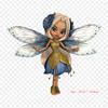 Fairy Iron On Heat Transfer Printing Vinyl Patches Sticker for Clothes DIY Appliques Washable Patches