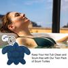 Turtle Shape Filter Sponge Reusable Easy To Clean 3D Honeycomb Design Cleaning Sponge Hot Tub Grease Remover