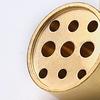 Decorative Mini Incense Holder Copper Heat-resistant Incense Base with 9 Holes Creative Sandalwood Incense Burner