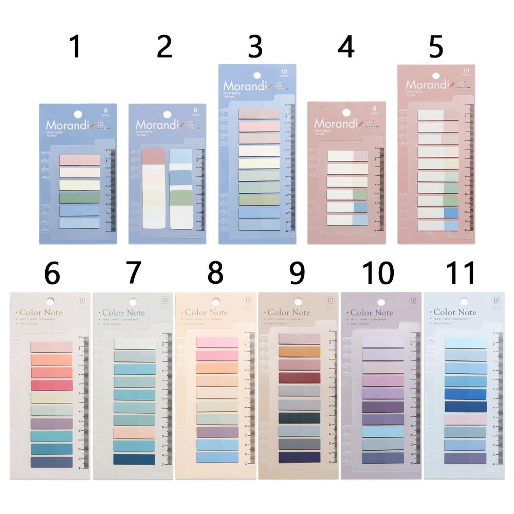 Bookmark Office Supplies Tab Strip Index Flags Sticky Notes Memo Pad Paster Sticker Loose-leaf