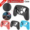Portable Silicone Protective Skin Case Protective Case Controller Skin Handle Shell for Switch 2 Pro Controller Accessories