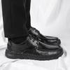 Shoes Men Lace Up Oxfords Genuine Leather Shoes Men Outdoor Flats Black Soft Designer Handmade Sewing Men Casual Shoes