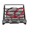 Roof Rack Luggage Carrier With LED Lights Round for Axial SCX10 110 RC Car (2 White 2 Red)