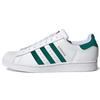 Superstar Chenille Stripes Cloud White Green Sneakers H00190
