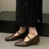 2025 New Autumn Flats Ballet Shoes Brand Designer Women Casual Loafers Fashion Mary Janes Shoes Round Toe Ballerina Female Mujer