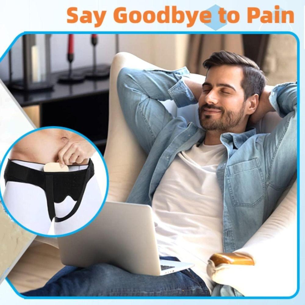 Breathable Inguinal Hernia Support Comfortable Hernia Guard Durable Hernia Truss  Recovery