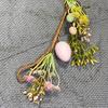 Yousheng Easter Wreath Decoration Artificial Easter Garland with Eggs And Berris for Spring Home Door Wall Window Decor
