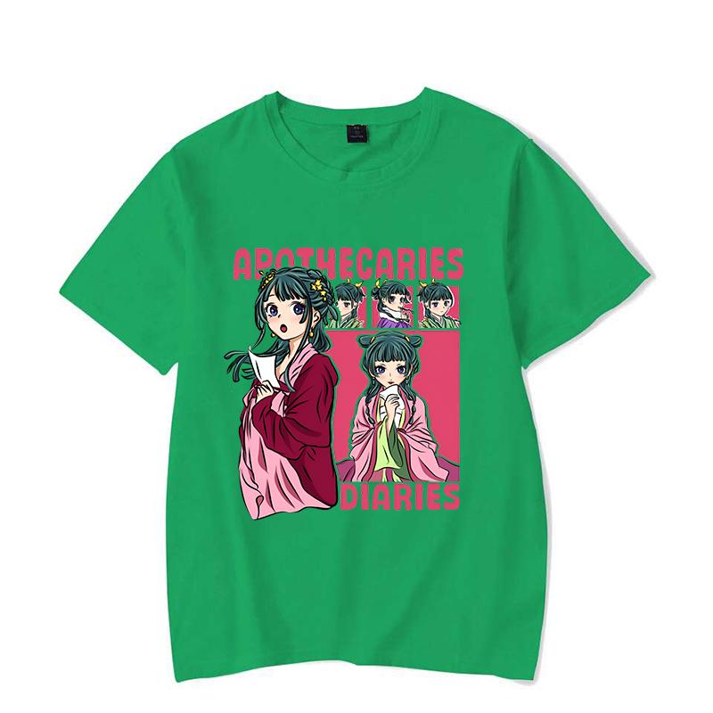New Fuuny The Apothecary Diaries Printed Unisex Men's Women's Fashion Short Sleeve Maomao Casual Summer Tops Tees