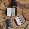Mini Faux Leather Notebook Vintage Pocket Diary Multifunction Women Men Officer Artist Architect Portable Travel Tiny Journal Birthday Gift