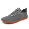 Mens Wide Barefoot Toe Shoes Canvas Casual Shoes Big Size Zero Drop Training Minimalist Sneakers Running Non Slip Gym Flats