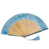 Chinese Style Multiple Colors Decorative Folding Fan Ornament Art Craft Performance Props Bamboo Dance Party Show Gift Accessories