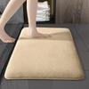 Absorbent Memory Foam Carpet Non-Slip Bathroom Toilet Bath Mat Soft Shower Decorative Rug Sponge Flat Bathtub Anti-skid