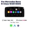 Navifly Android Car Radio Stereo For Mercedes Benz R Class R300 R350 R280 R320 R500 W251 2007-2011 Multimedia Player GPS Carplay