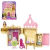 Дисней  Диснеевская принцесса Белль и Замок (Мини-кукла из серии «Собираемый замок») [Кукла для переодевания, замок] [Дом, аксессуары в комплекте] [Возраст 3 года и]