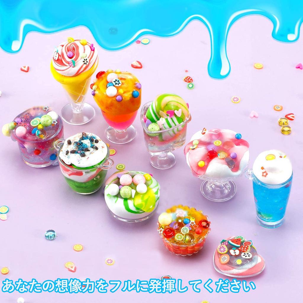 Jecimco Slime & Wheat Clay Deluxe 36-Color Set (Molds, Tools, Storage Box / Box 23.5 × 17.5 × 15.4 Cm) for Clay Play & Pretend Cooking