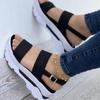 New 35-43 Women Sandals Women Heels Sandals With Platform Shoes Summer Sandalias Casual Wedges Shoes For Women Elegant