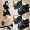 2024 Fashion Lolita Shoes Women Pumps Thick Sole Mary Jane Shoes Wedge Heels High Heels Party Gothic Designer Shoes for Girls