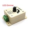 LED Dimmer Switch DC 12V 24V 8A Adjustable Brightness Lamp Bulb Strip Driver Single Color Light Power Supply Controller