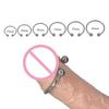 Penis Rings Stainless Rings Head Glan Stimulating Adult Products Male Sex Toys Metal Ring Sex Toys for Men Delay Ejaculation
