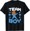 Cool Team Boy Gender Reveal Dabbing Black Baby It's A Boy T-Shirt