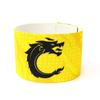 Sports Captain C Arm Unisex Elastic Fasten Tape Anti-slip Dragon Print Adjustable Band Team Training Outdoor Football Player Soccer Captain Armband