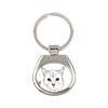 Munchkin Cat - Keychain with a Cat, Keychain with a Print, Personalized Pendant from the Brand