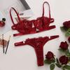 Cosplay Sexy Erotic Lingerie Women Bra And Panty Garters Sexy Lingerie Sets For Sex Women's Underwear Set Female Delicate BraKit