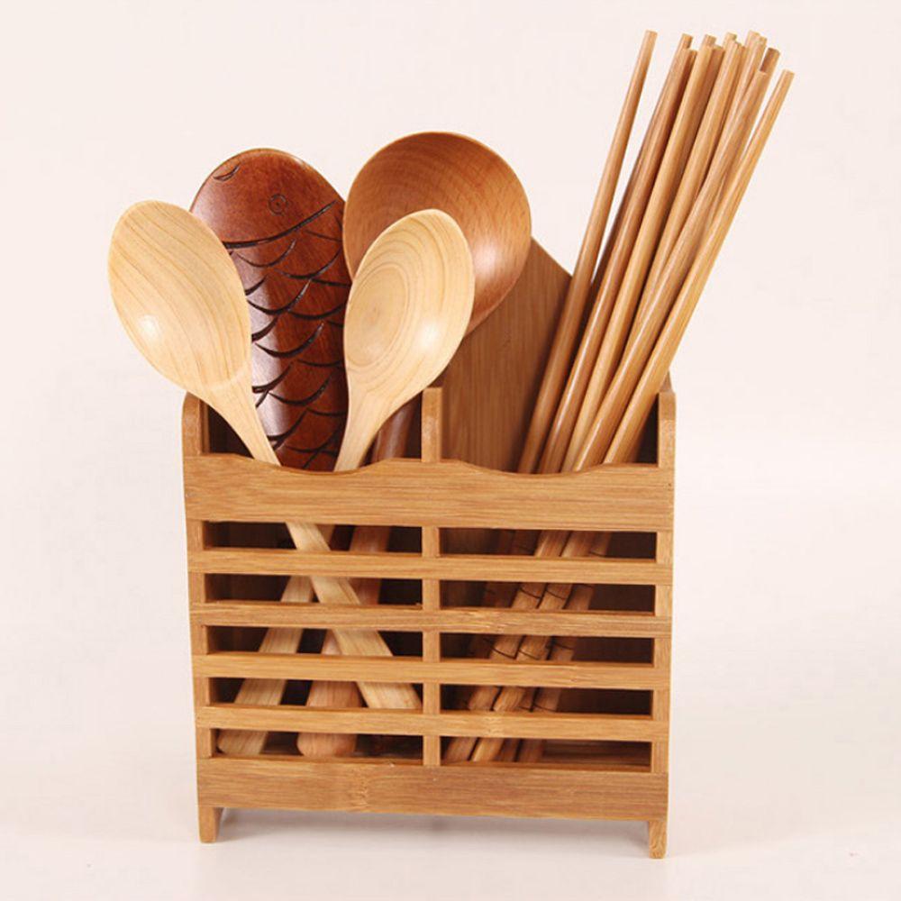 Chinese Food Natural Bamboo Home & Kitchen Dinnerware Wood Chopsticks Wooden Tableware Flatware