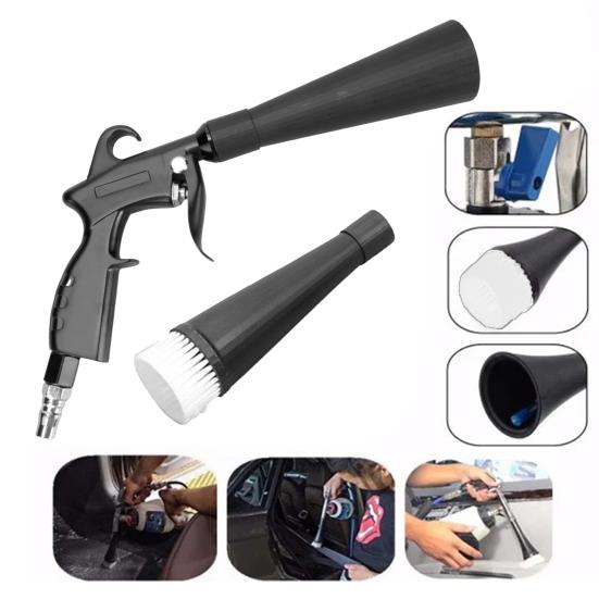 Yousheng Car Air Blower Dust Remover with Ergonomic Handle Strong Suction Pressure High Efficiency US Nozzle Air Blower Cleaning Tool