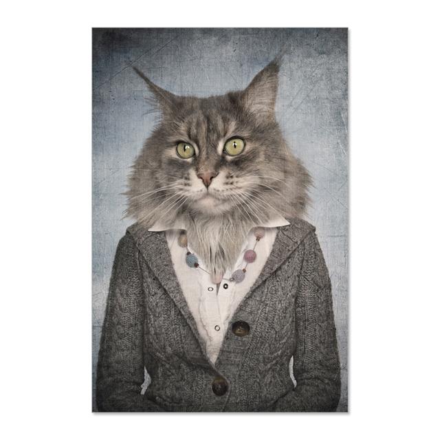 Human Body, Animal Head, Abstract Mural Seal, Giraffe, Painting, Scandinavian Poster, Decoration, Living Room Photo,