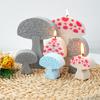 Mushroom Silicone Mold Candle Making Supplies Handmade Soap Silicone Mold Epoxy Resin Ornament Mold Home Decor