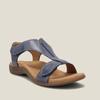 Sandals Women's Summer European and American Flat Arch Massage Velcro Word Casual Beach Sandals