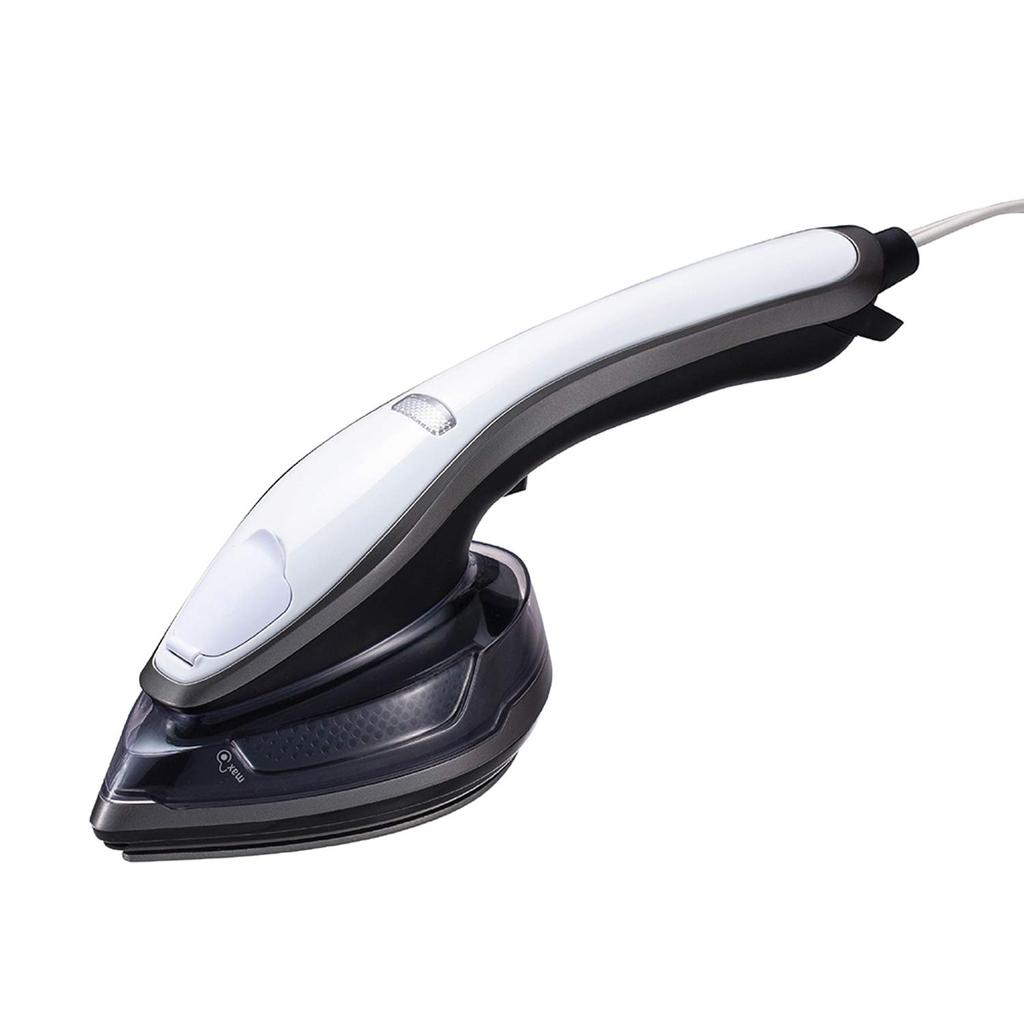 Koizumi Clothes Steamer Steam Volume Rise 40 Seconds Brush and Cloth Attachment Included Black 0.5g/time MAS-1000/K